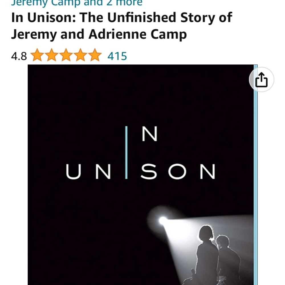 In Unison: The Unfinished Story of Jeremy and Adrienne Camp